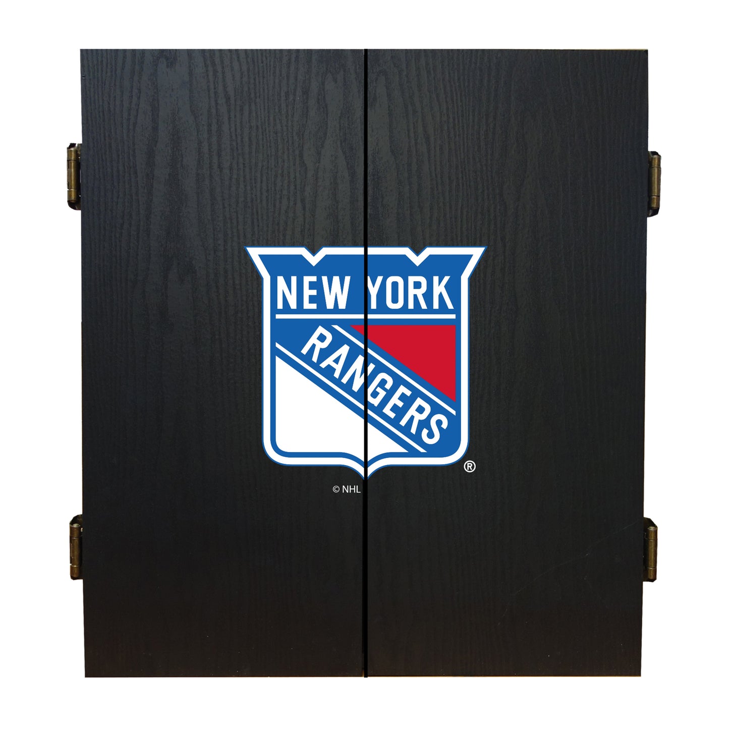 New York Rangers Dart Board Cabinet