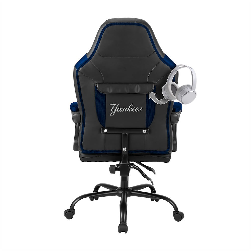 New York Yankees Office Gamer Chair Back