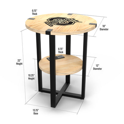 Ohio State Buckeyes Table Dimensions