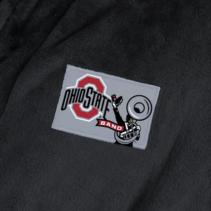 Ohio State Buckeyes team color bathrobe patch