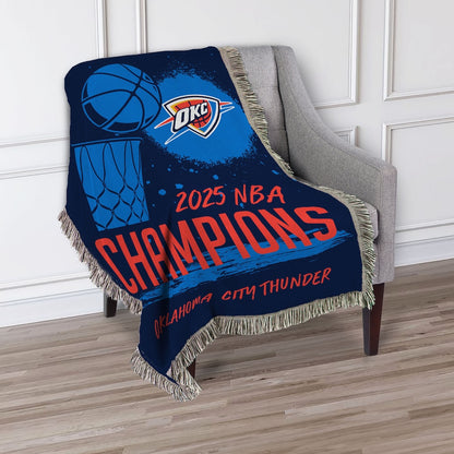 Oklahoma City Thunder NBA Finals Champions tapestry 2