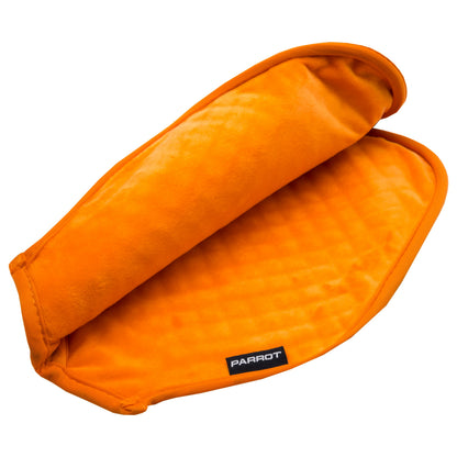 Chicago Bears Orange quilted pickleball paddle cover interior padding