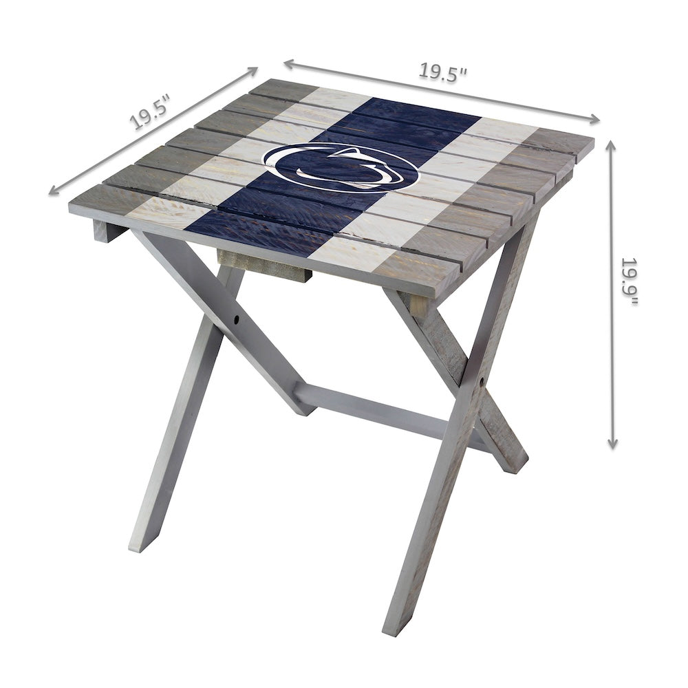 Penn State Nittany Lions Adirondack Table Dimensions