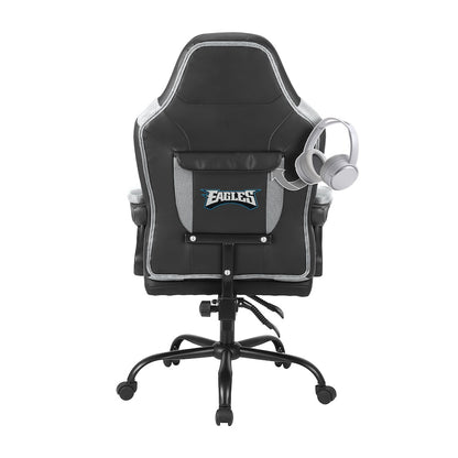 Philadelphia Eagles Office Gamer Chair Back