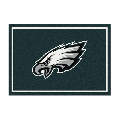 Philadelphia Eagles distressed style area rug