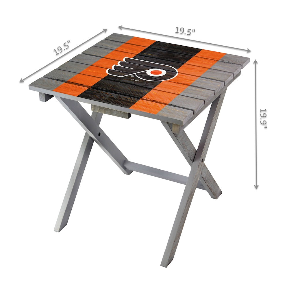 Philadelphia Flyers Adirondack Table Dimensions