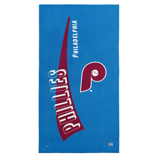 Philadelphia Phillies throwback beach towel