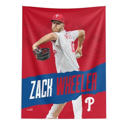 Philadelphia Phillies Zack Wheeler wall hanging