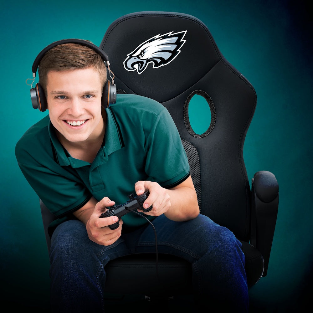 Philadelphia Eagles Office Gamer Chair Lifestyle