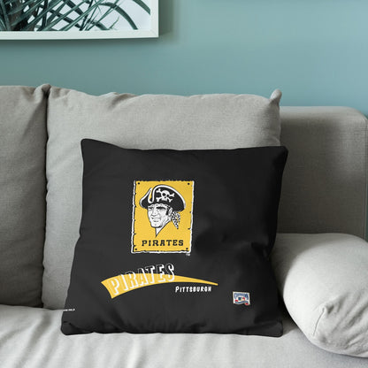 Pittsburgh Pirates old school logo pillow