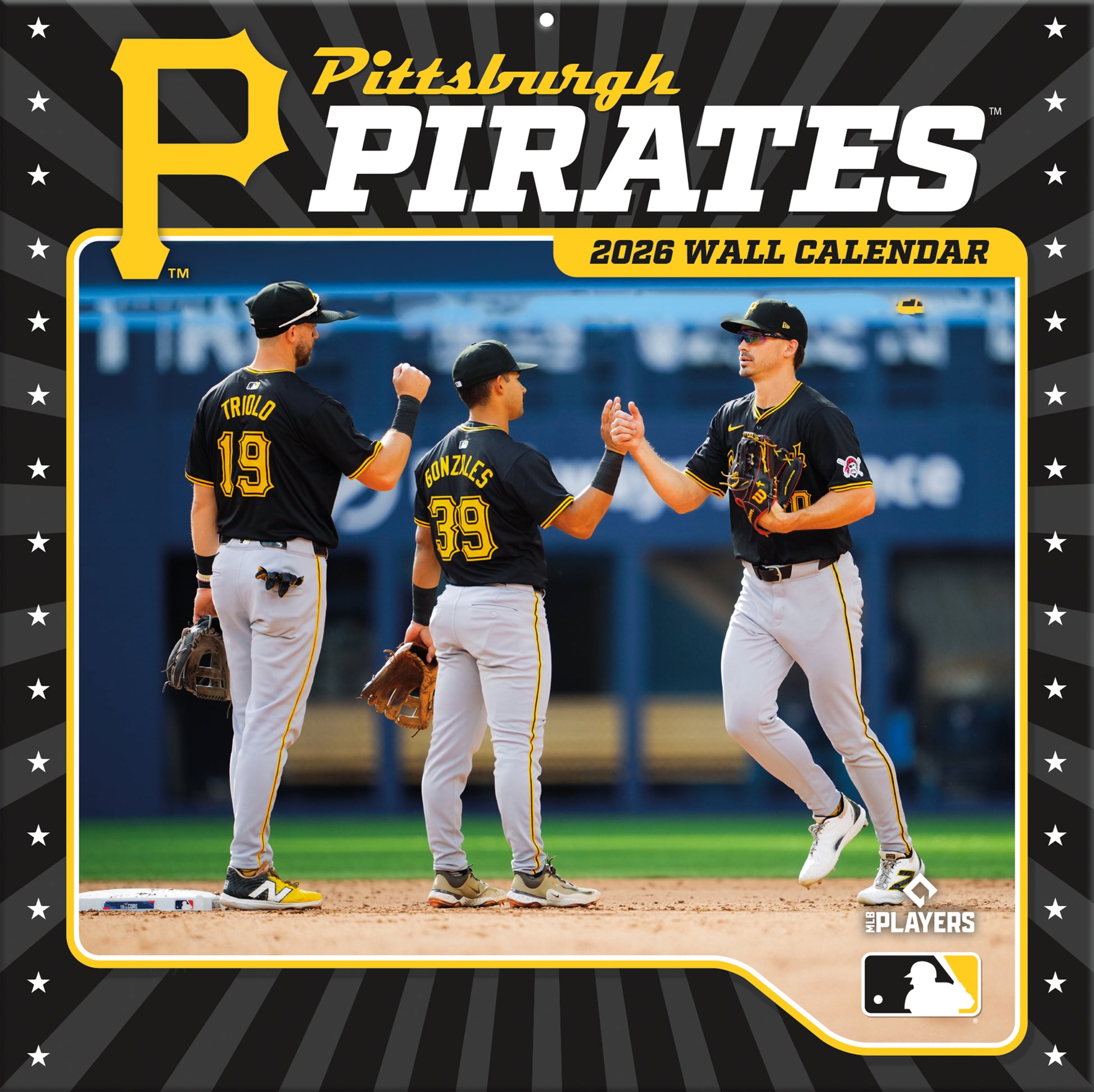 Pittsburgh Pirates Team Photos Wall Calendar