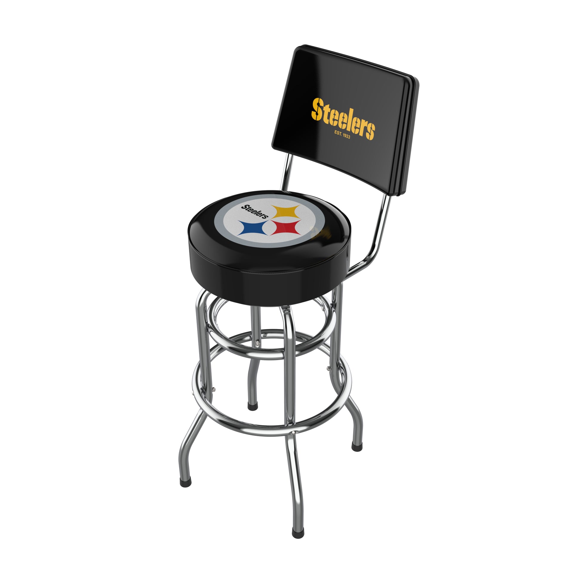 Pittsburgh Steelers Chrome Barstool