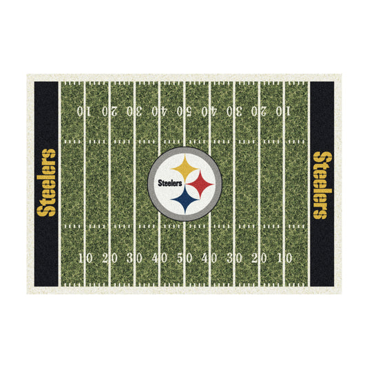 Pittsburgh Steelers home field style area rug