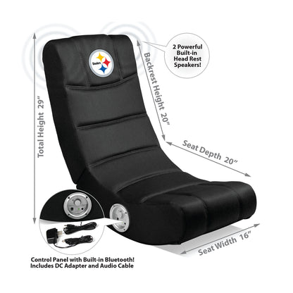Pittsburgh Steelers kids gaming rocking chair