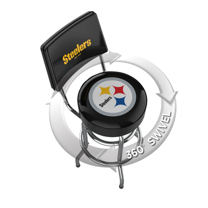 Pittsburgh Steelers Swivel Barstool