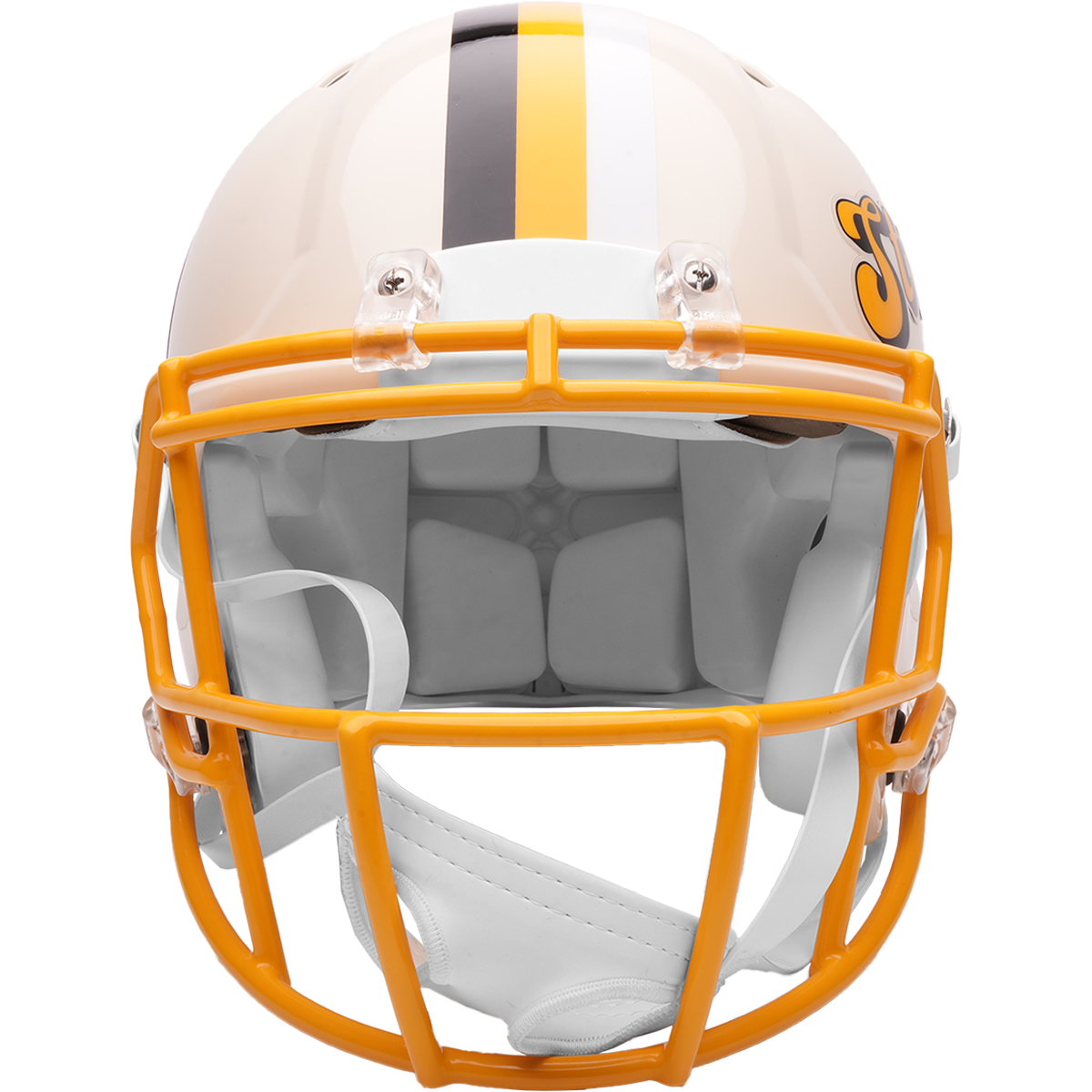 NFL Pittsburgh Steelers Riddell Speed Full Size Authentic Football Helmet – Retro | Officially Licensed NFL