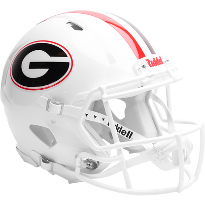 Georgia Bulldogs WHITE authentic full size helmet