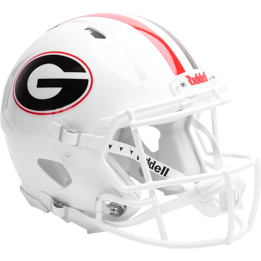 Georgia Bulldogs WHITE authentic full size helmet