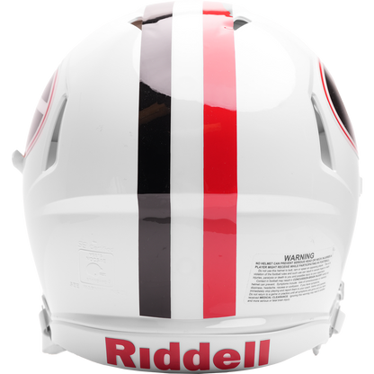 Georgia Bulldogs WHITE authentic full size helmet back