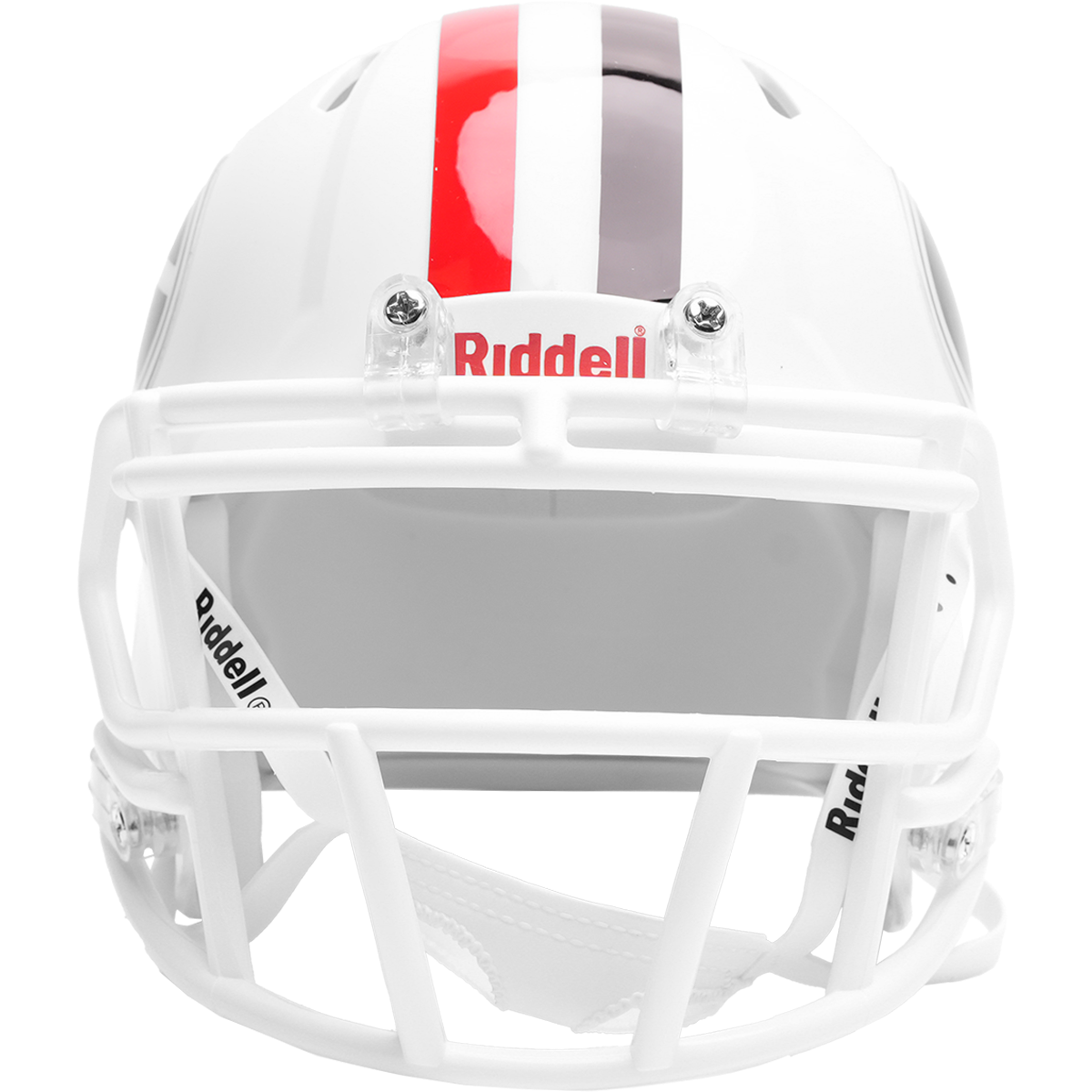 Georgia Bulldogs White mini helmet front view
