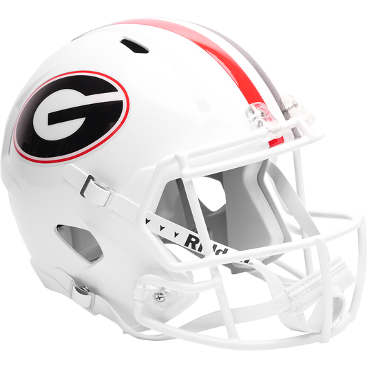 Georgia Bulldogs full size White replica helmet