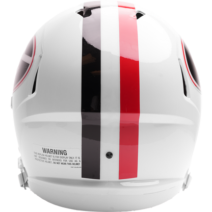 Georgia Bulldogs full size White replica helmet back