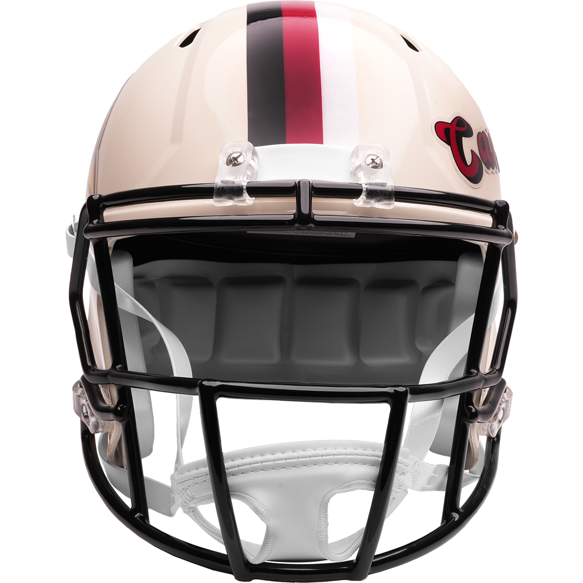 Arizona Cardinals Riddell Speed Retro Replica Helmet – front facemask view
