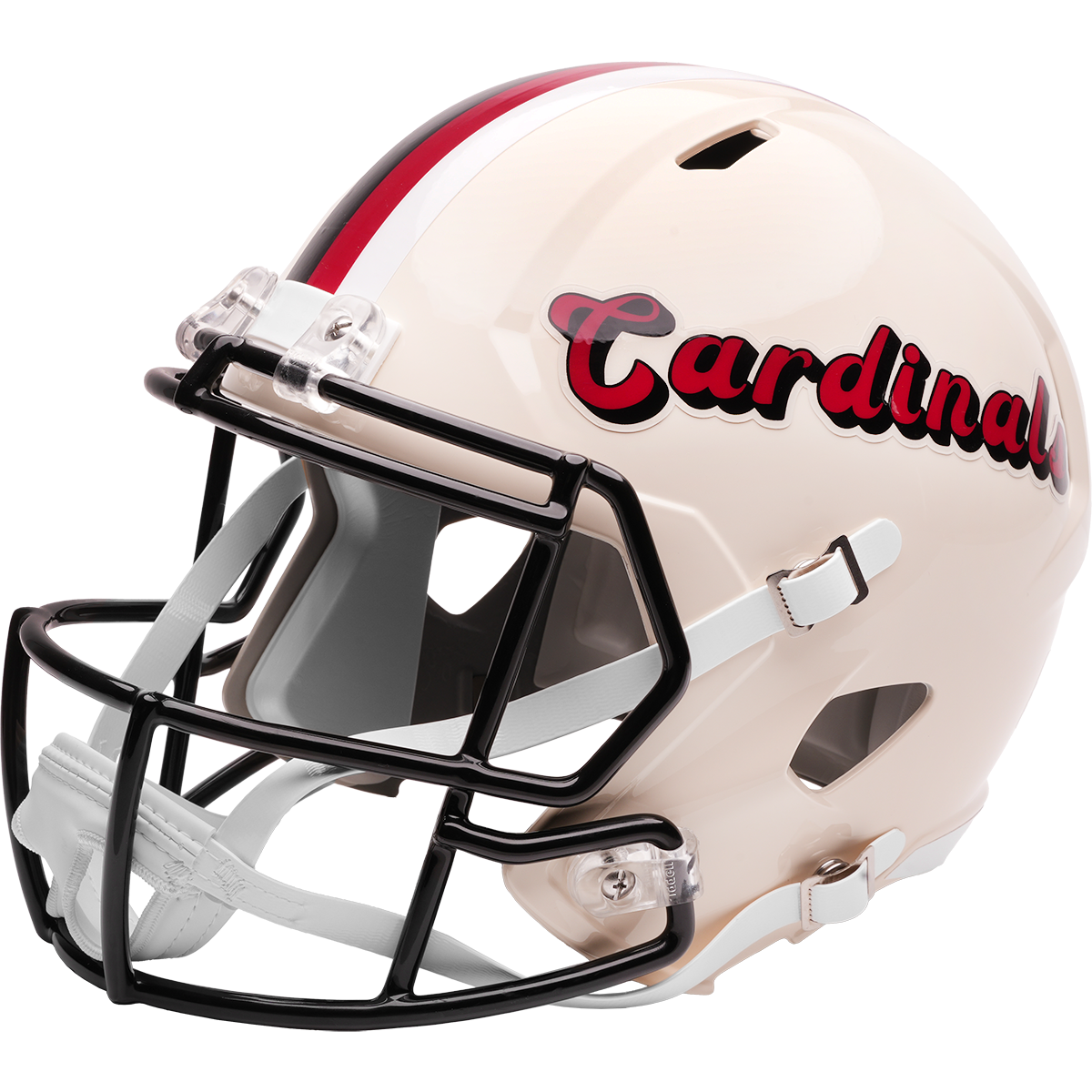 Arizona Cardinals Riddell Speed Retro Replica Helmet – left side logo view