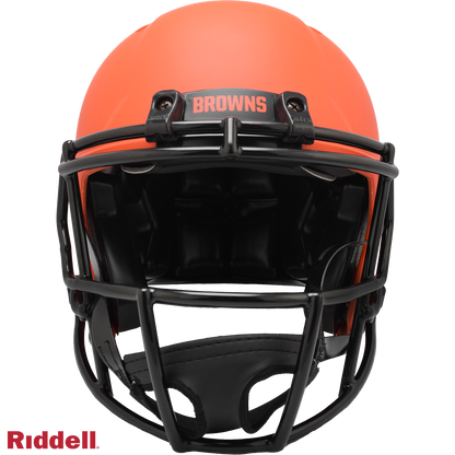 Cleveland Browns authentic rave full size football helmet FRONT