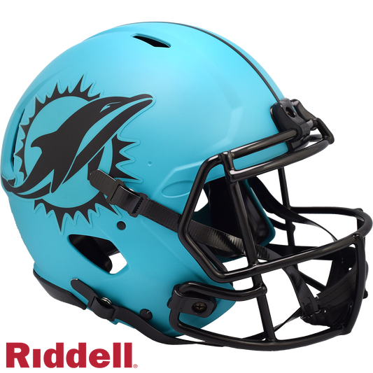 Miami Dolphins authentic rave full size football helmet