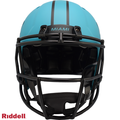 Miami Dolphins authentic rave full size football helmet FRONT