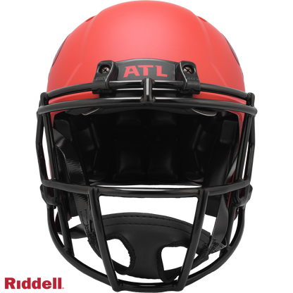 Atlanta Falcons authentic rave full size football helmet FRONT