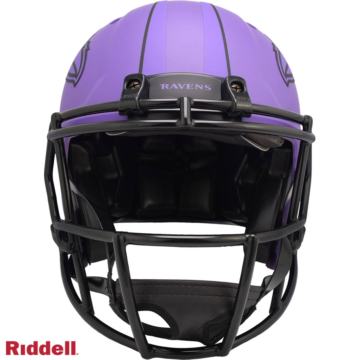 Baltimore Ravens authentic rave full size football helmet FRONT