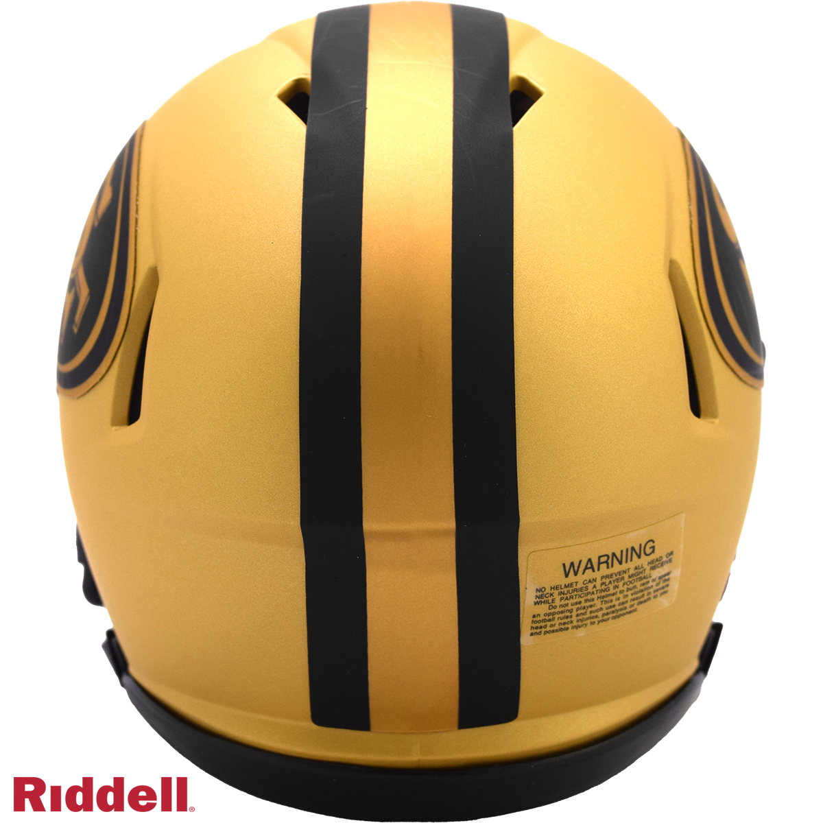 San Francisco 49ers rave mini helmet BACK