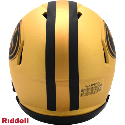 San Francisco 49ers rave mini helmet BACK