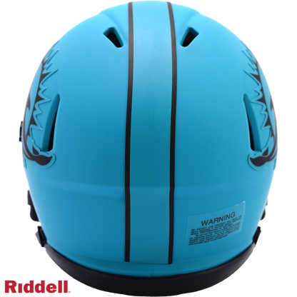 Miami Dolphins rave mini helmet BACK