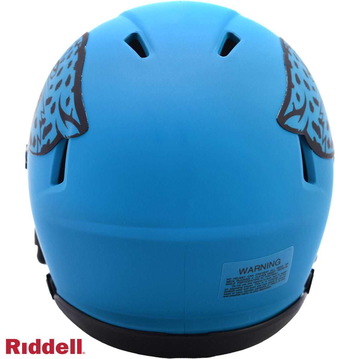 Jacksonville Jaguars rave mini helmet BACK