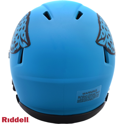 Jacksonville Jaguars rave mini helmet BACK