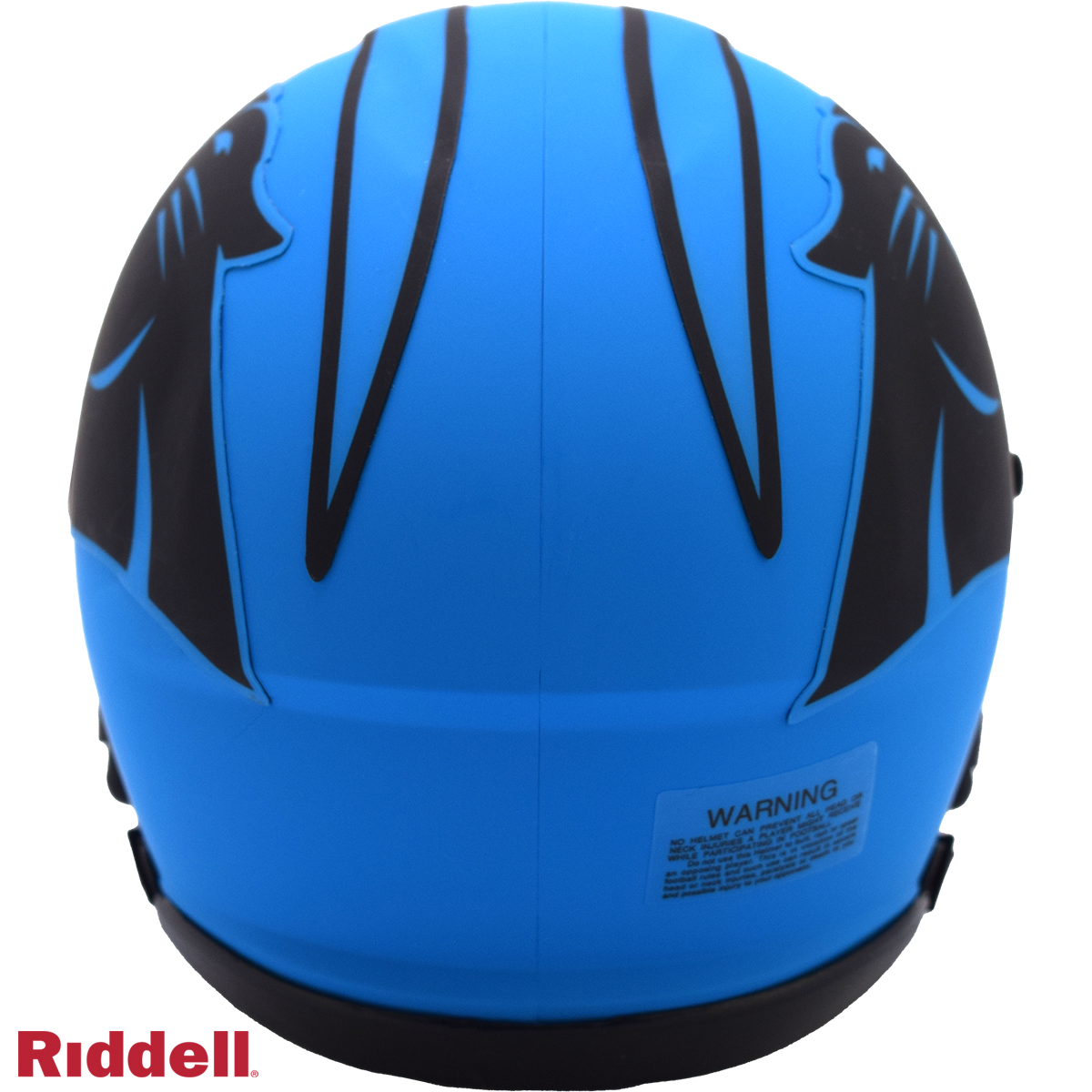 Carolina Panthers rave mini helmet BACK