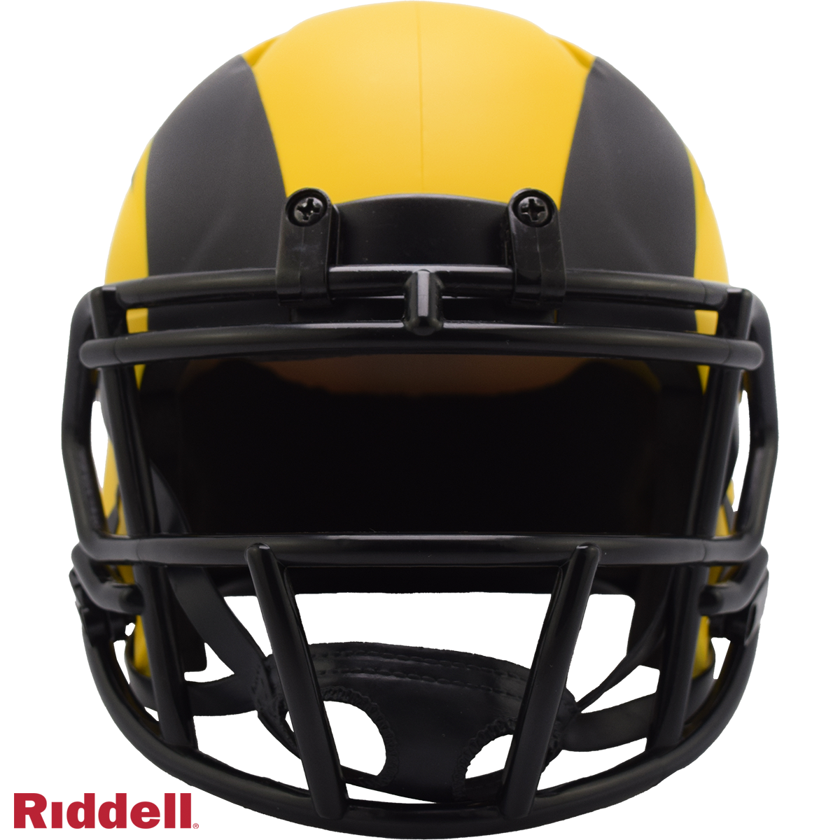 Los Angeles Rams rave mini helmet FRONT