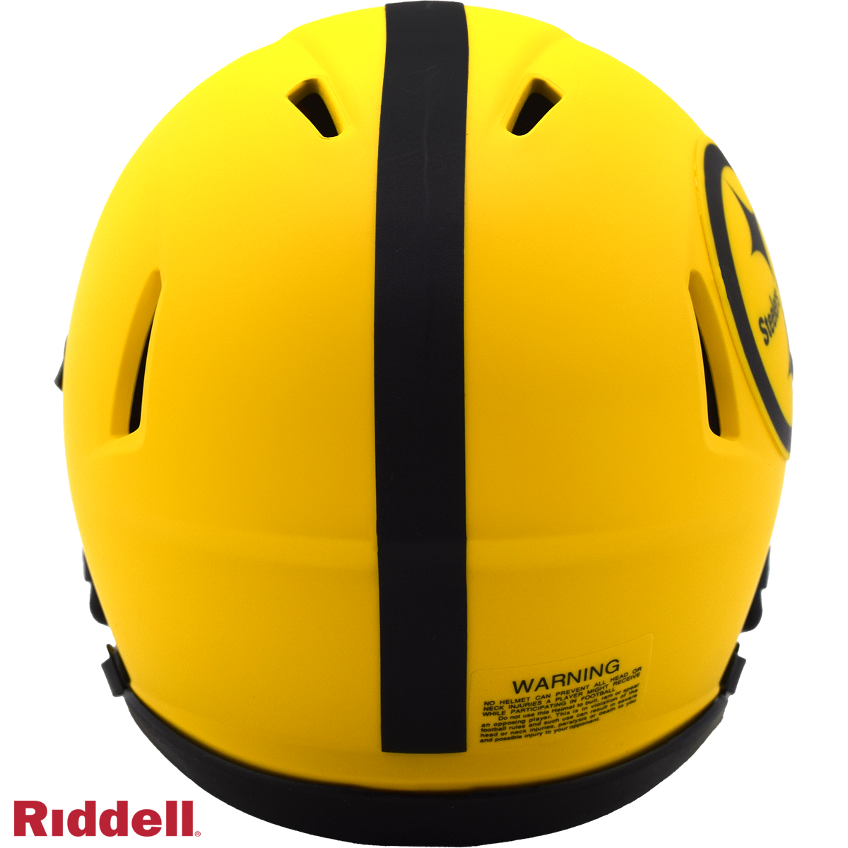 Pittsburgh Steelers rave mini helmet BACK