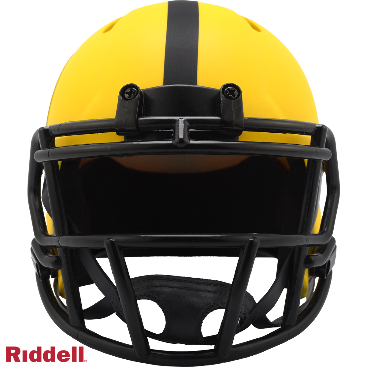 Pittsburgh Steelers rave mini helmet FRONT