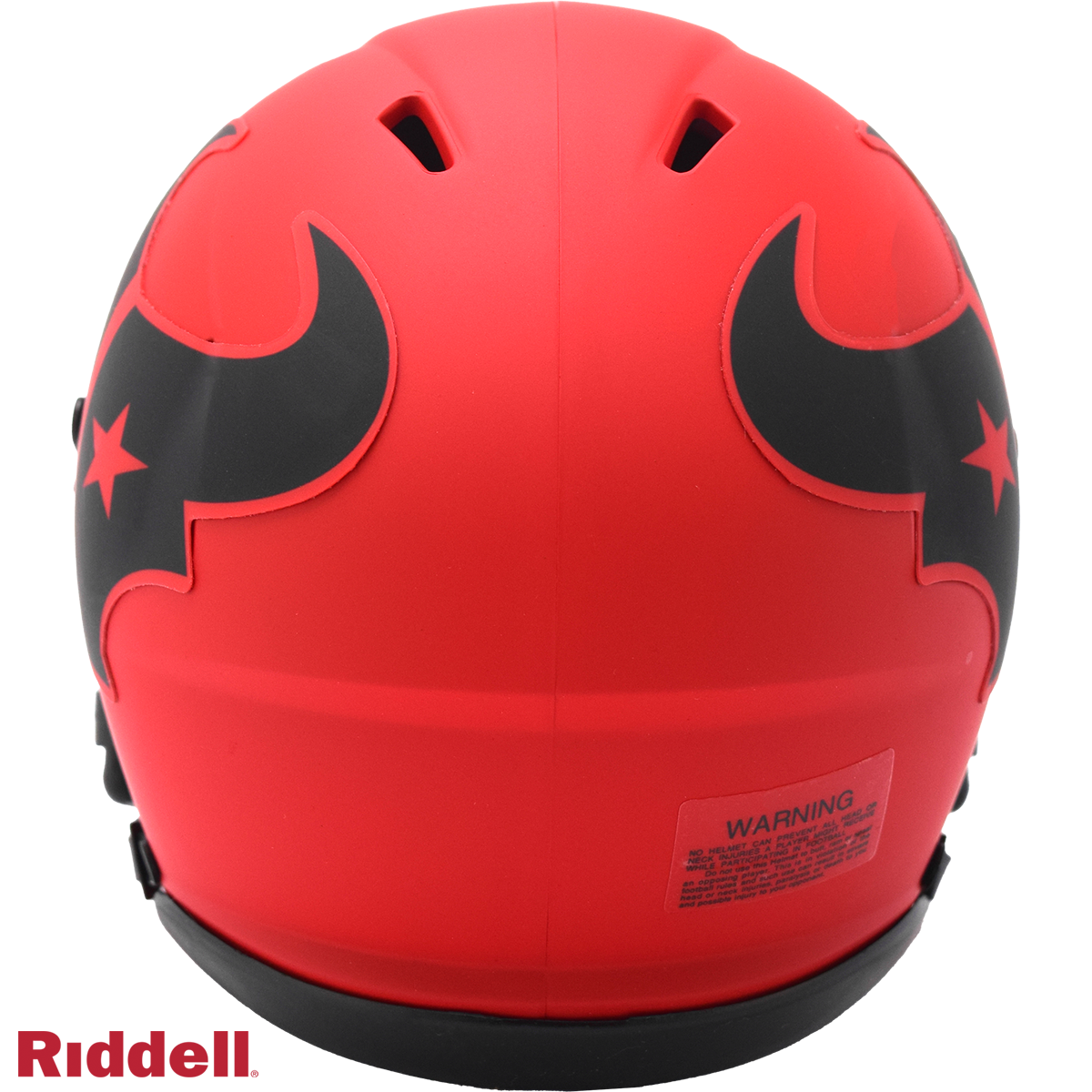Houston Texans rave mini helmet BACK