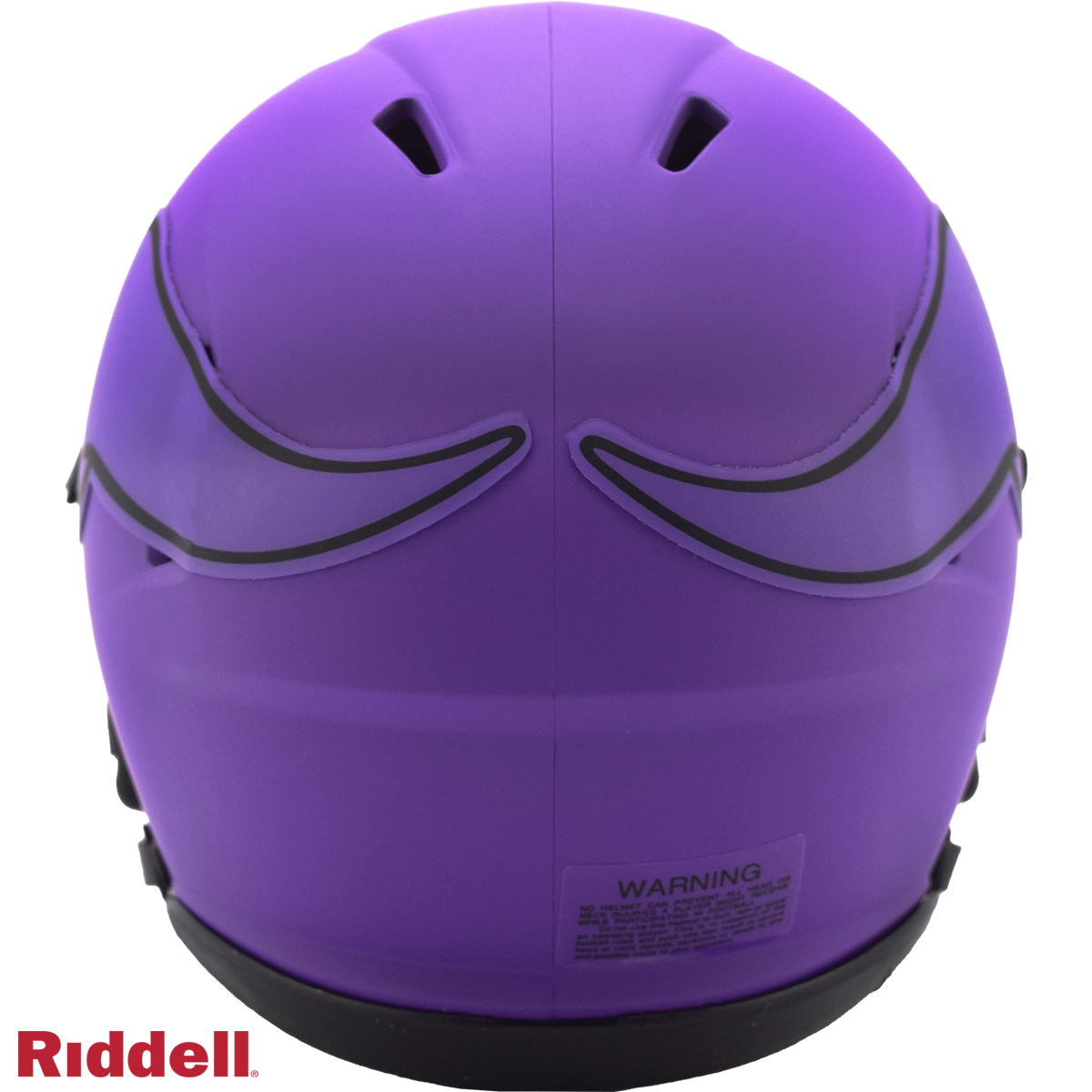 Minnesota Vikings rave mini helmet BACK