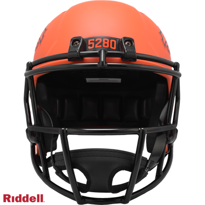 Denver Broncos Replica rave helmet FRONT
