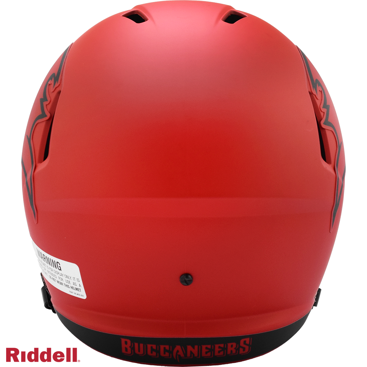 Tampa Bay Buccaneers Replica rave helmet BACK
