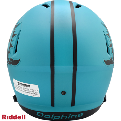 Miami Dolphins Replica rave helmet BACK
