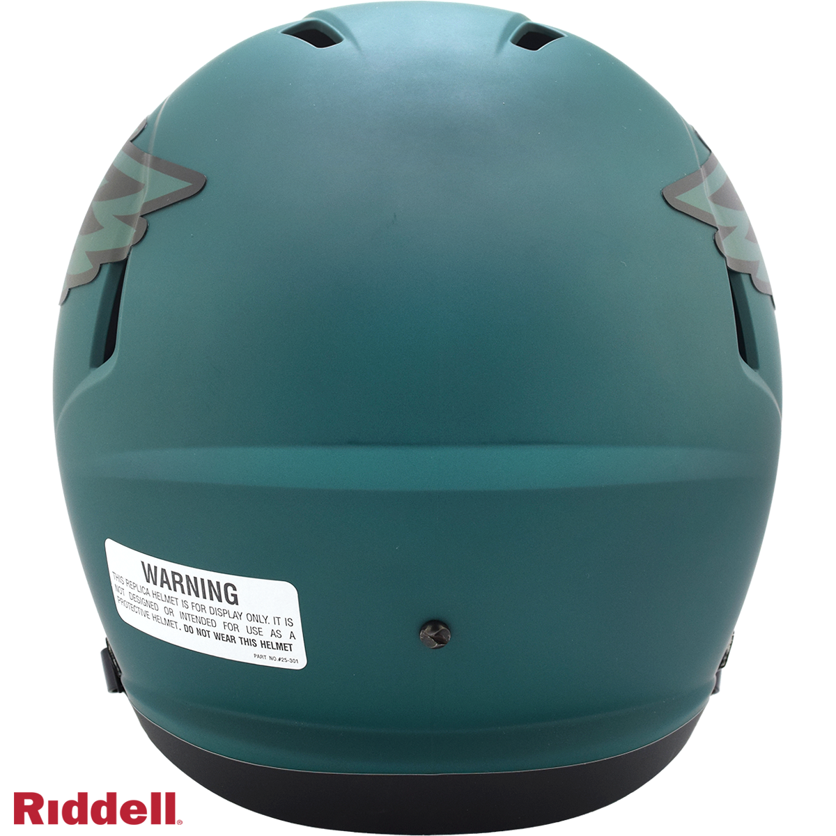 Philadelphia Eagles Replica rave helmet BACK
