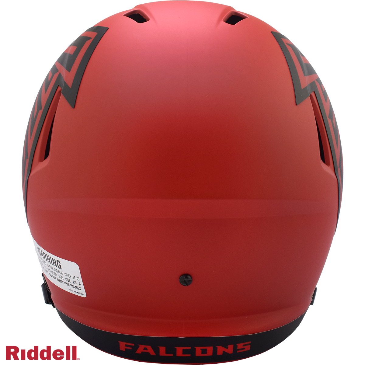 Atlanta Falcons Replica rave helmet BACK
