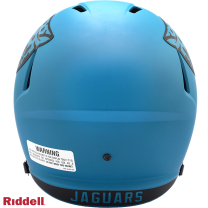 Jacksonville Jaguars Replica rave helmet BACK